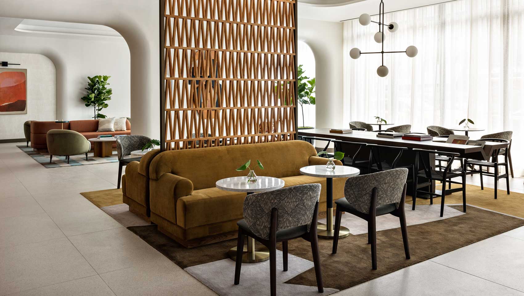 Kimpton Theta Times Square Lobby Living Room