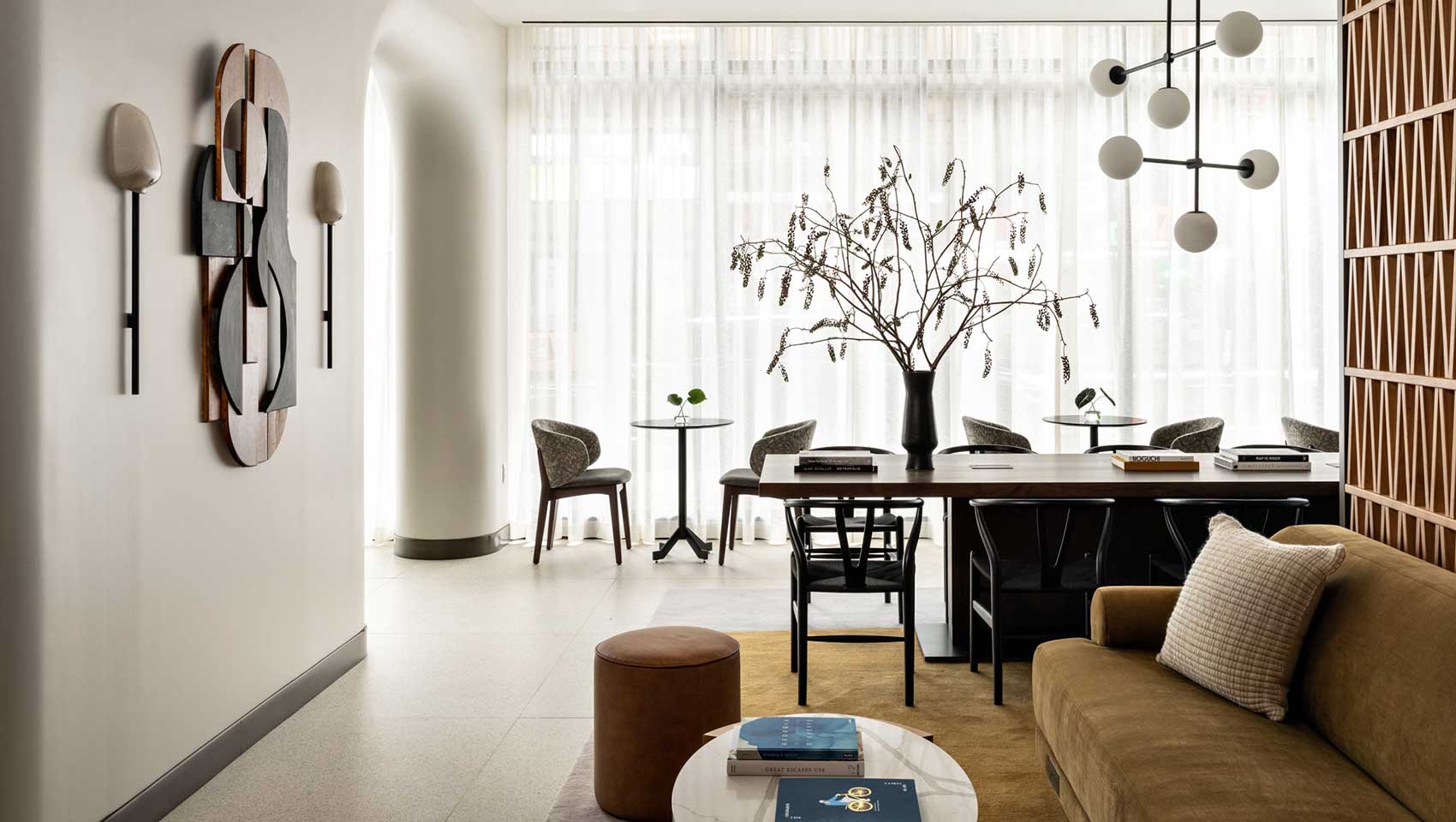 Kimpton Theta Times Square Lobby Living Room