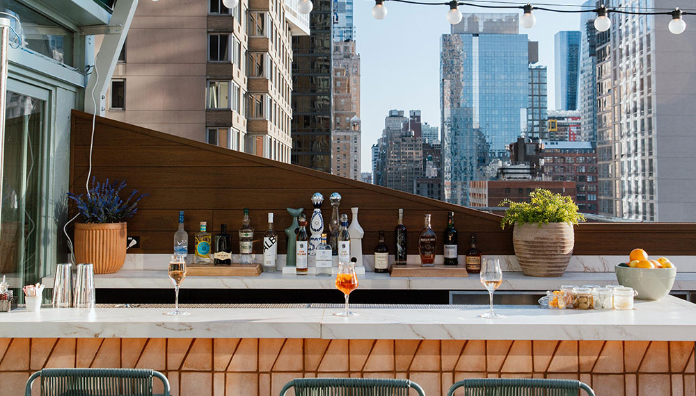 Bar Sprezzatura Rooftop Outdoor Bar